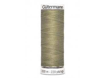 Gutermann garen kaki 200 mtr.  Kleurnummer 258