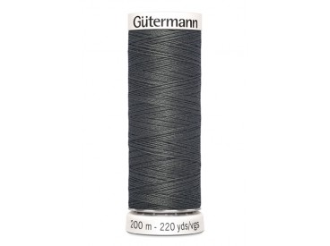Gutermann garen 200 meter  Donkergrijs  Kleurnummer 702