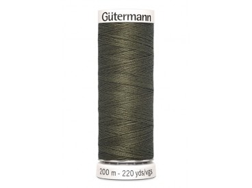 Gutermann garen 200 meter  Kleurnummer 676  Donker legergroen