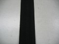 Zwart pyjama elastiek 30 mm breed