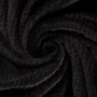 Waffle fleece  Zwart