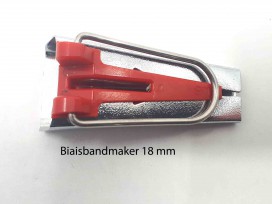 Biaisband maker rood 18mm