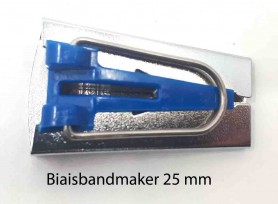 Biaisband maker blauw 25mm