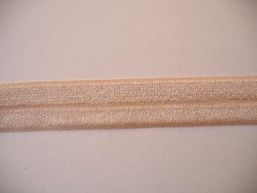 Elastisch vouwtres biaisband Zand 459