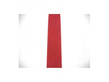 Keperband 2cm. Donker rood