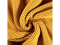 Honeycomb fleece oker geel 14051-034