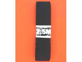 Bundel stevig elastiek Zwart  3 cm