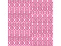 Dapper katoen Romantic  Oudroze blad motief