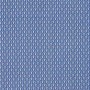 Poplin/katoen met een oudblauw blad motief. 100% katoen 1.45 mtr.br. 110 gram p/m2