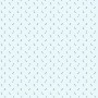 Dapper katoen Floral Flair  Lichtblauw met witte mini fleur