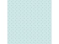 Dapper katoen Floral Flair  Mintgroen met witte mini fleur