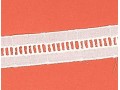 Creme katoen kant Ladderband 25mm 936LB