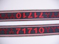 Sierband blauw/rood 71710    0-813