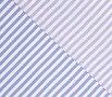 Woven vi Stripes  Blue and white