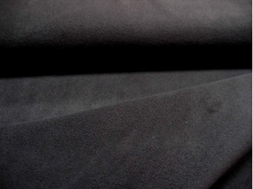 Extra dikke zwarte superzachte polar fleece.  100% polyester/anti pilling  1,50 mtr breed  270 gr/m2