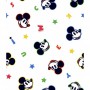 Disney stof  Mickey mouse met ster en letters