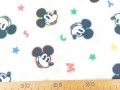 Disney stof  Mickey mouse met ster en letters