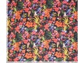 Woven pl crepe flower print Plissé