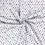 Maritiem  Witte poplin met bootjes 15527-050N