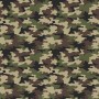 Legerprint  poplin Serie 1  Groen  15572-0027N