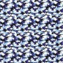 Legerprint  poplin Serie 1  Blauw  15572-008N