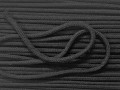 Koord Zwart 6 mm doorsnee  100% katoen
