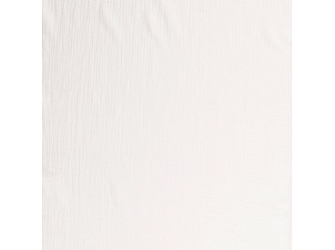 Mousseline stof effen offwhite. Zachte babykatoen, met een kleine wafel structuur. 100% hydrofiele katoen 1.30 mtr. breed 135 gr