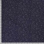 Mousseline met Stipjes Donkerblauw/Wit  15512-008N