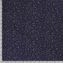 Mousseline met Stipjes Donkerblauw/Wit  15512-008N