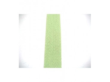 Keperband 2cm Licht Lime