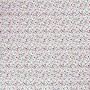 Poplin katoen Wit met witte eenhoorns  15811-050N