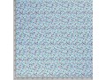 Poplin katoen Blue met witte eenhoorns  15811-003N