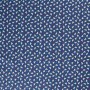 Poplin katoen Kobalt met witte eenhoorns  15811-008N