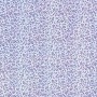 Mousseline stof Blue met donkerblauwe mini takjes