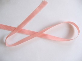 Satijnlint Zalm 3 mm breed