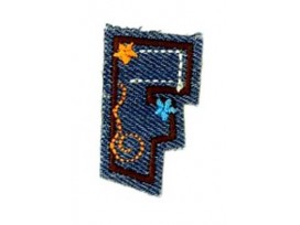 Fun Letter Jeans F