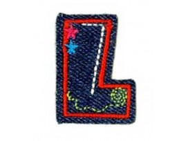 Fun Letter Jeans L