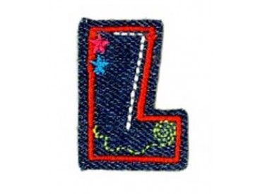 Fun Letter Jeans L