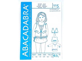 Patroon Blouse en Gilet  Abacadabra 115