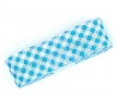 Biaisband bundel 2 mtr   Aqua BB ruit  1220H