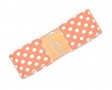 Biaisband bundel 2 mtr  Oranje met witte stipjes  1011H