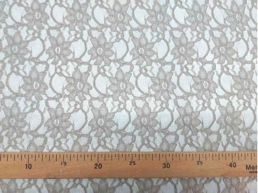 Kant stof Jacquard Beige  3915-52