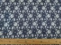 Kant stof Jacquard Donkergrijs  3915-68