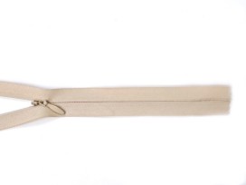 Blinde rits 22 cm Creme