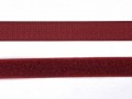 Klittenband opnaaibaar  Bordeaux 2cm breed