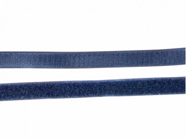 Klittenband opnaaibaar  Donkerblauw  2cm breed