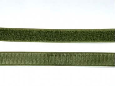 Klittenband opnaaibaar Legergroen YKK  2cm breed