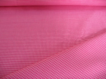 Boerenbont ruit Roze/pink 3 x 3 mm 8218