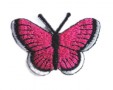 Vlinder applicatie Pink 5 cm.