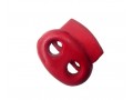 Koordstopper 2 gaats klein  Rood  18 x 16 mm